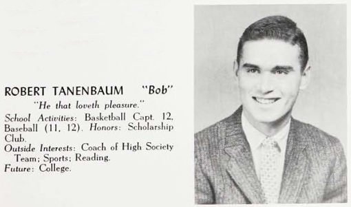 Tanenbaums senior portrait In addition to basketball he also played first - photo 6