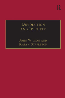 John Wilson - Devolution and Identity