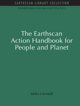 Miles Litvinoff The Earthscan Action Handbook for People and Planet