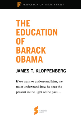 James T. Kloppenberg The Education of Barack Obama: From Reading Obama