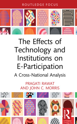 Pragati Rawat The Effects of Technology and Institutions on E-Participation: A Cross-National Analysis