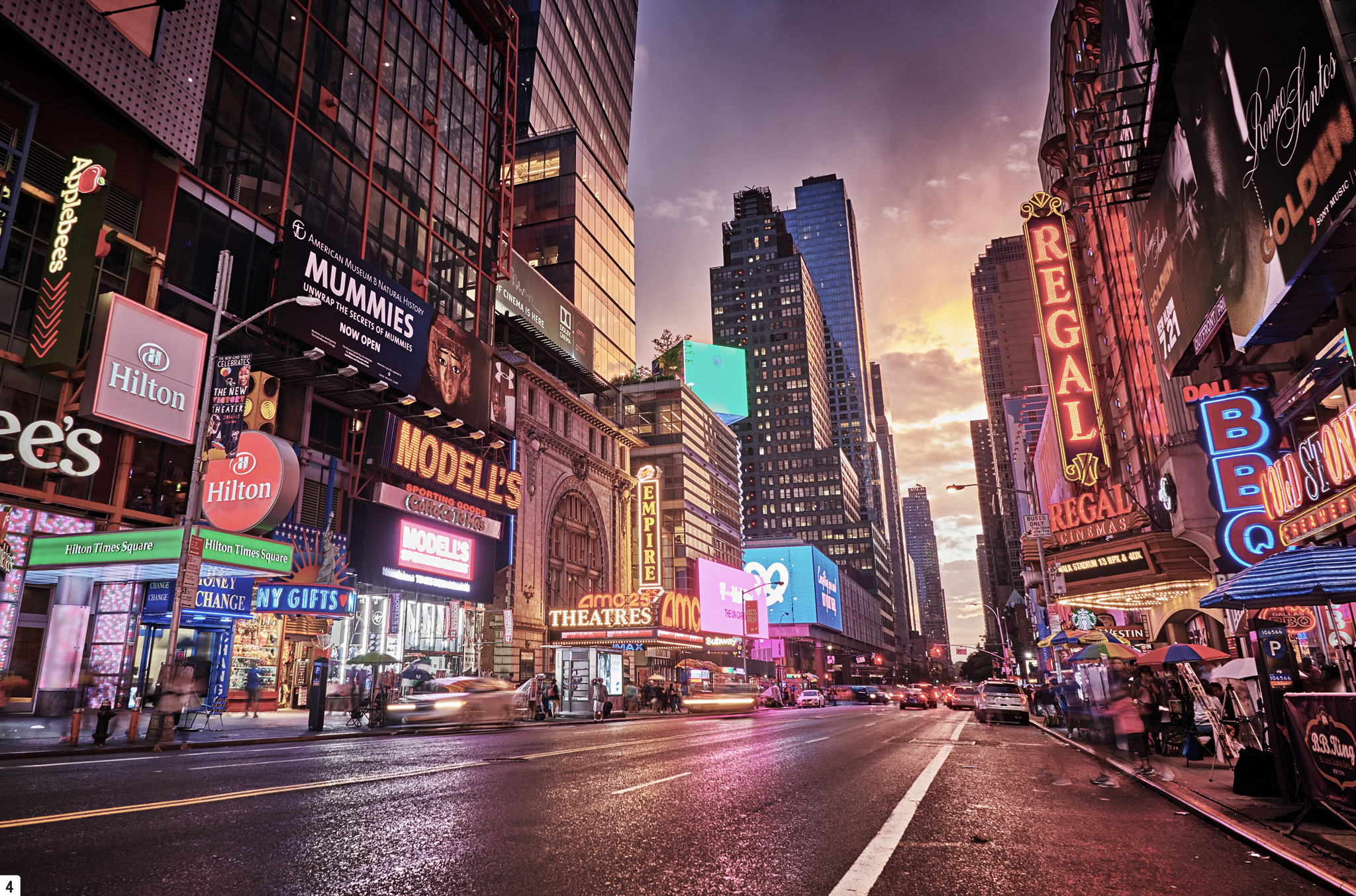 t Bustling 42nd Street New York City Dramatic and diverse the star-spangled - photo 5