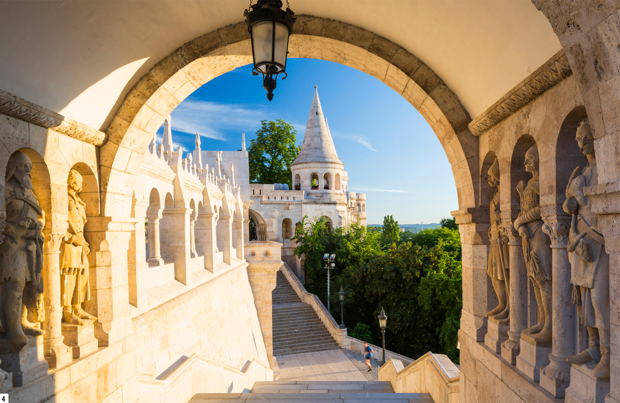 t Fairy tale Fishermans Bastion on Castle Hill Winding cobbled lanes and - photo 6