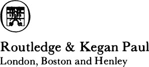 First published in 1982 by Routledge Kegan Paul Ltd 39 Store Street London - photo 2