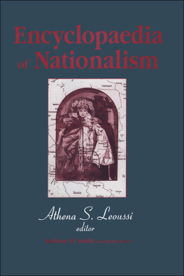 Athena S. Leoussi Encyclopaedia of Nationalism