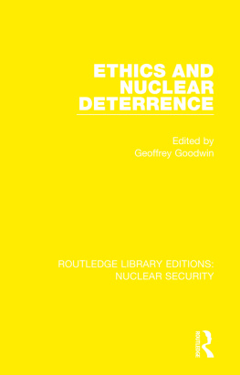 Geoffrey L. Goodwin - Ethics and Nuclear Deterrence