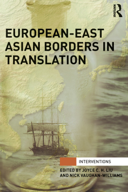 Joyce C. H. Liu - European-East Asian Borders in Translation