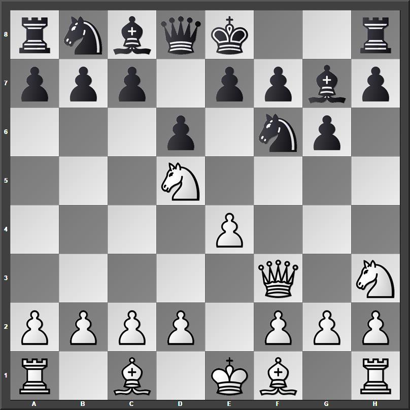 5Nxd5 6exd5 00 7Ng5 c6 8Qh3 Its good to threaten mate on h7 - photo 2