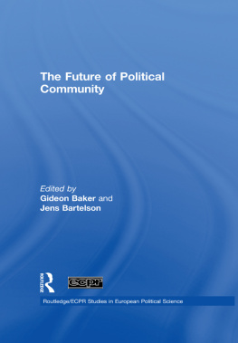 Gideon Baker - The Future of Political Community