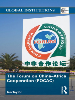 Ian Taylor - The Forum on China- Africa Cooperation (FOCAC)