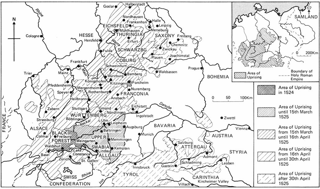 Contents Acknowledgements Map The German Peasant War 15245 Chronology - photo 3