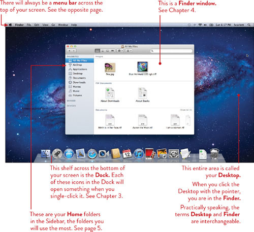 The menu bar As shown on the opposite page you will always see a menu bar - photo 7