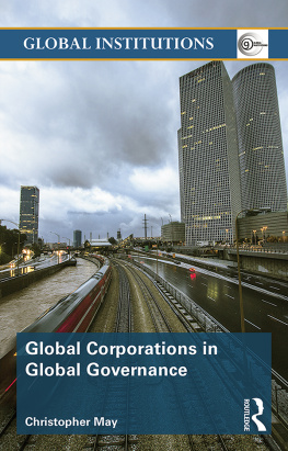 Christopher May - Global Corporations in Global Governance