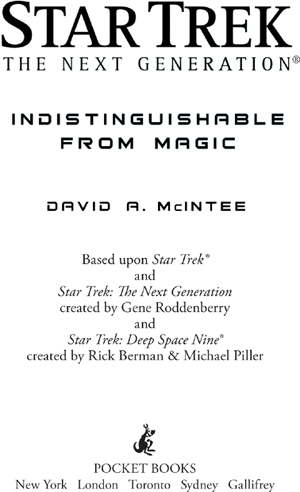 Star Trek The Next Generation Indistinguishable from Magic - image 1