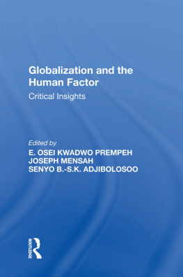 Joseph Mensah - Globalization and the Human Factor: Critical Insights