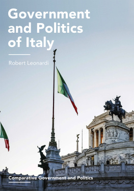 Robert Leonardi - Government and Politics of Italy