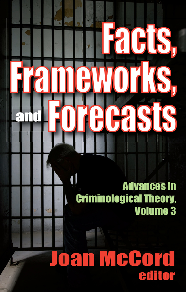 Facts Frameworks and Forecasts Facts Frameworks and Forecasts Advances in - photo 1