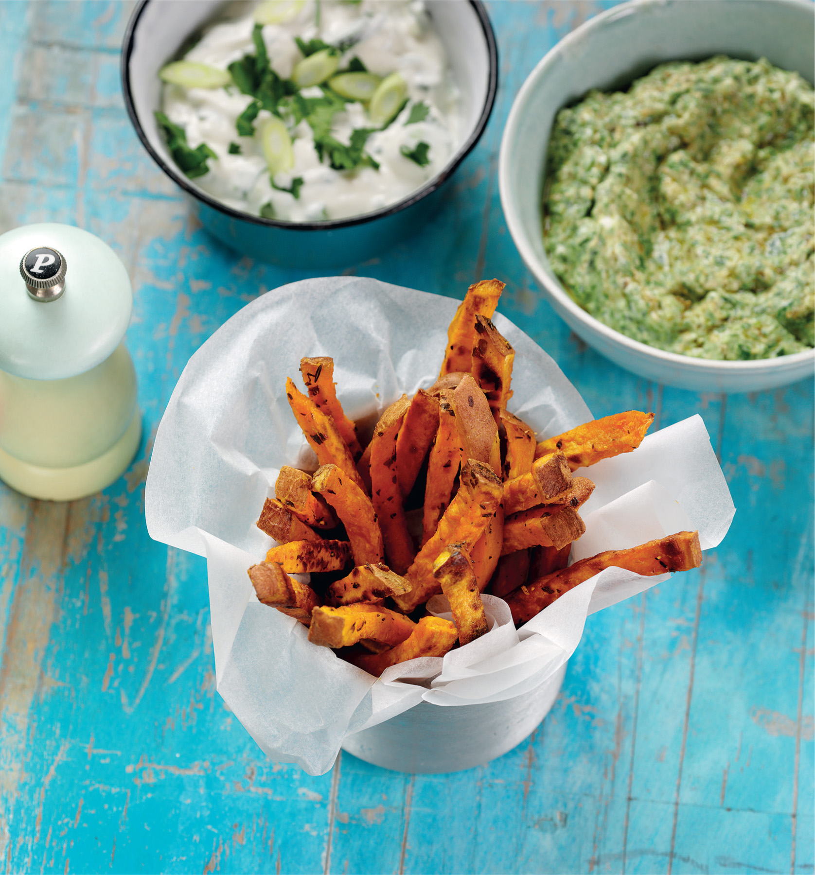 Sweet potato fries OVEN-BAKED SWEET POTATO WEDGES SERVES 4 PREP 10 - photo 6