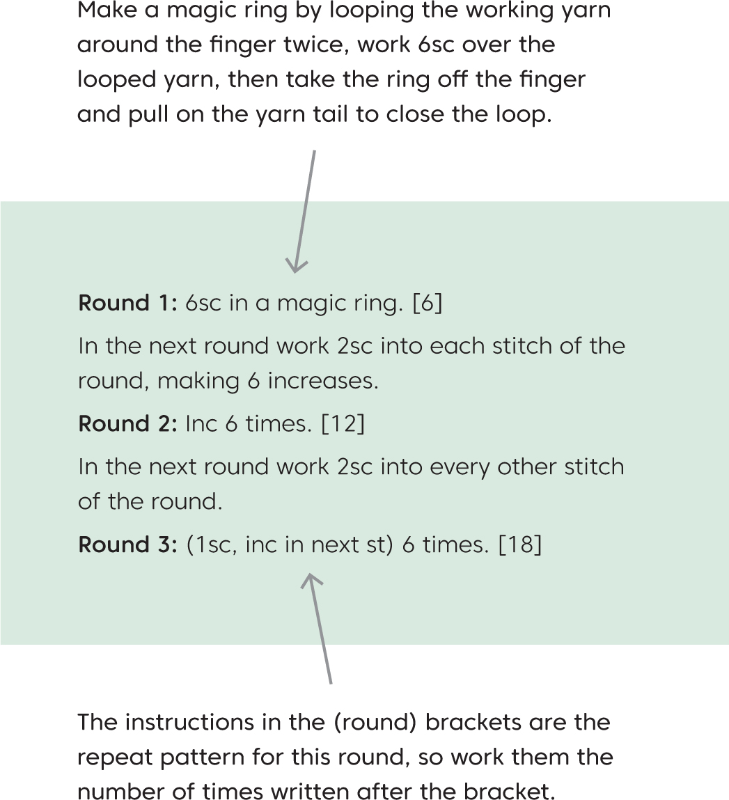 The total number of stitches in the square brackets changes between the - photo 6