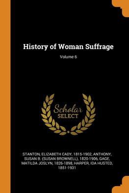 Hardpress - The History of Woman Suffrage, Volume VI
