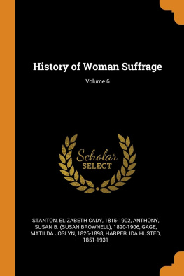 Hardpress The History of Woman Suffrage, Volume VI