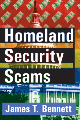 James T. Bennett Homeland Security Scams