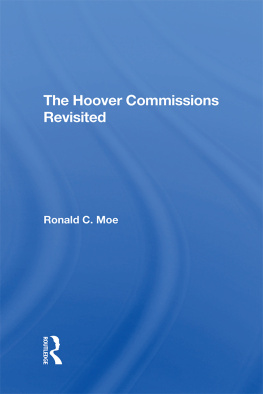 Ronald C. Moe - The Hoover Commissions Revisited