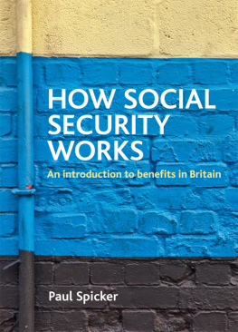 Paul Spicker - How Social Security Works: An Introduction to Benefits in Britain