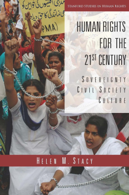 Helen M. Stacy - Human Rights for the 21st Century: Sovereignty, Civil Society, Culture