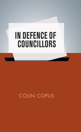 Colin Copus In Defence of Councillors