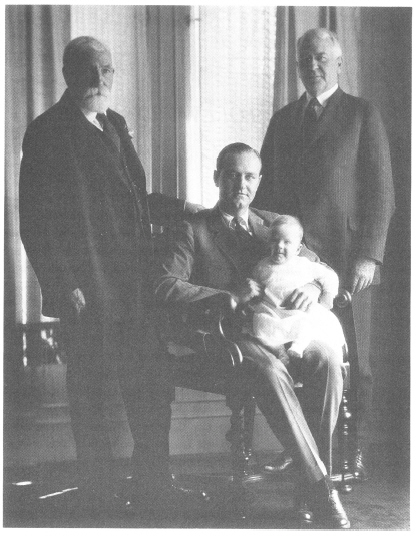 Four generations of Couzens men From left to right James Joseph Couzens - photo 5