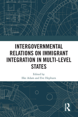 Taylor - Intergovernmental Relations on Immigrant Integration in Multi-Level States