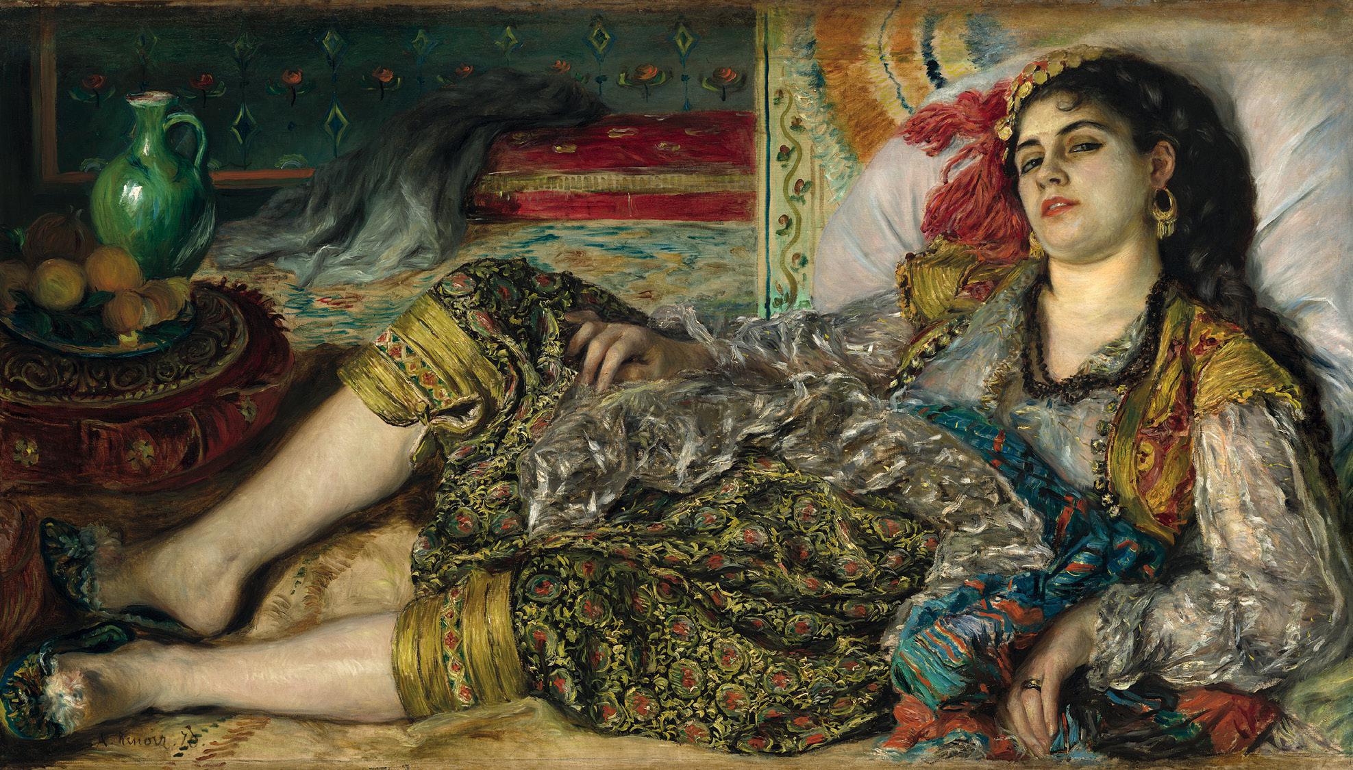 Odalisque 1870 A reclining woman in surroundings which suggest an exotic - photo 2