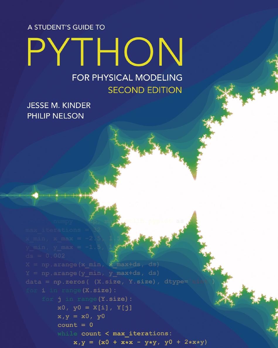 A Students Guide to Python for Physical Modeling Second Edition - photo 1