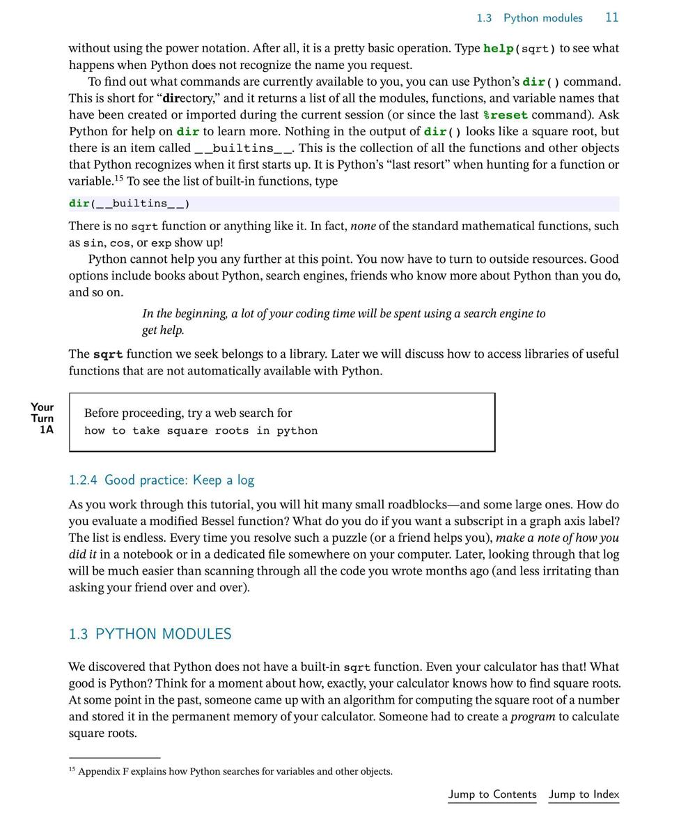 A Students Guide to Python for Physical Modeling Second Edition - photo 28