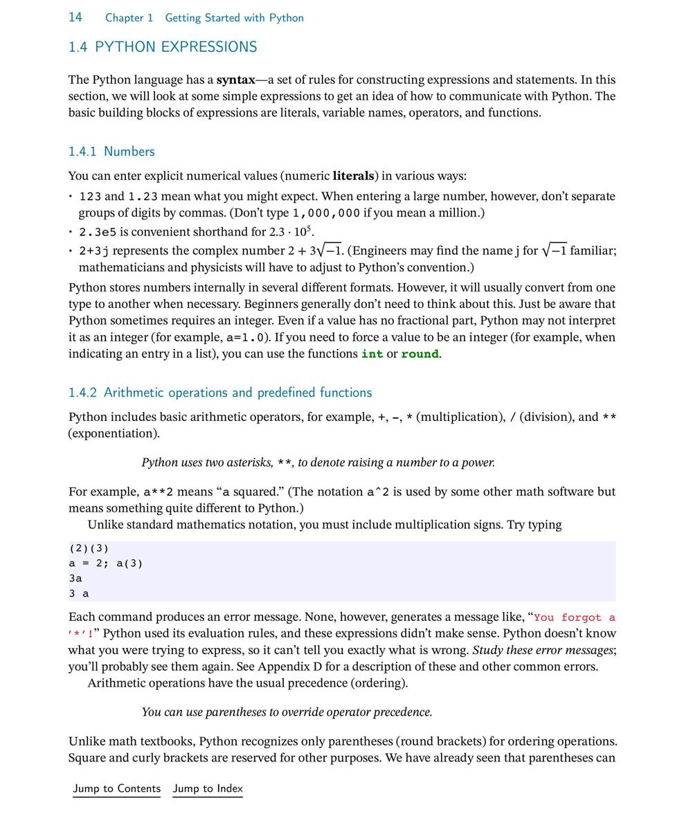 A Students Guide to Python for Physical Modeling Second Edition - photo 31