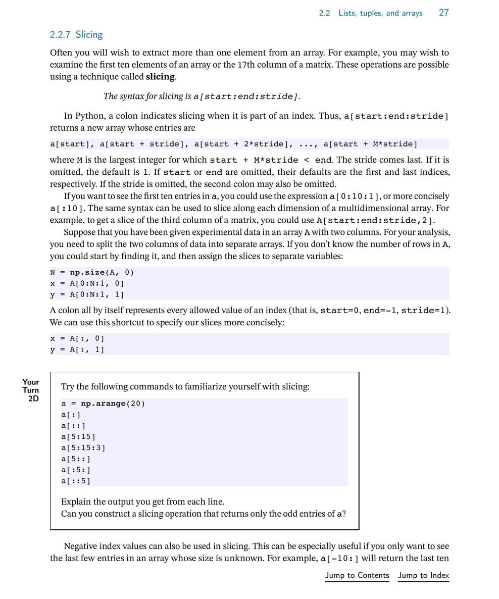 A Students Guide to Python for Physical Modeling Second Edition - photo 44