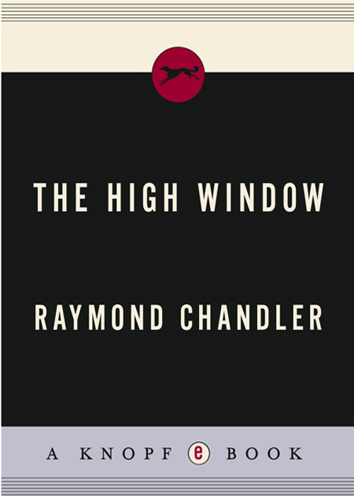 RAYMOND CHANDLER THE HIGH WINDOW VINTAGE CRIMEBLACK LIZARD VINTAGE BOOKS - photo 1