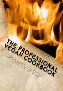 Brian P McCarthy The Professional Vegan Cookbook