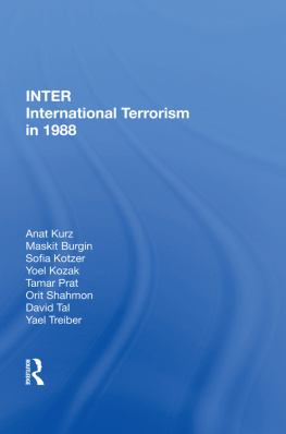 Anat Kurz International Terrorism in 1988