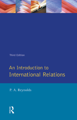 Philip Alan Reynolds - An Introduction to International Relations