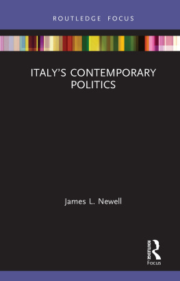 James L. Newell - Italys Contemporary Politics