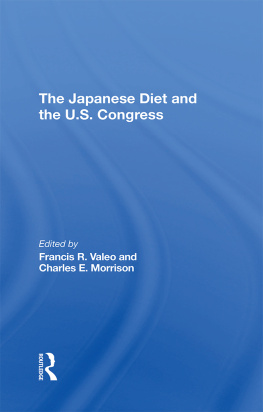 Francis R. Valeo - The Japanese Diet and the U.S. Congress