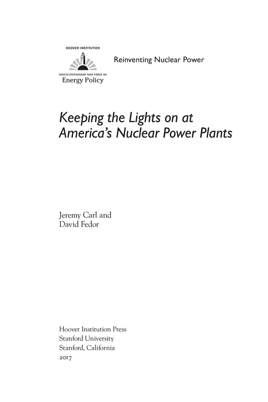 Keeping the Lights on at Americas Nuclear Power Plants - image 1