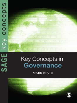 Mark Bevir - Key Concepts in Governance