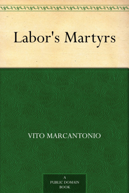 Vito Marcantonio Labors Martyrs