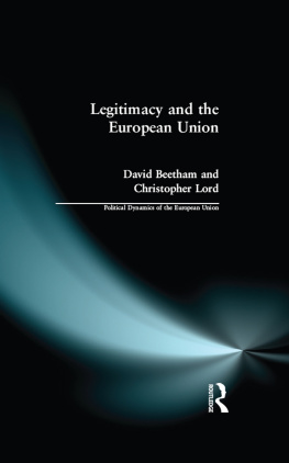 David Beetham - Legitimacy and the European Union