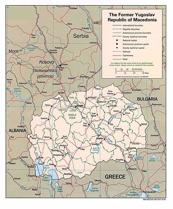 Introduction Having declared independenc e on 8 September 1991 Macedonia the - photo 1