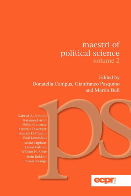 Donatella Campus - Maestri of Political Science