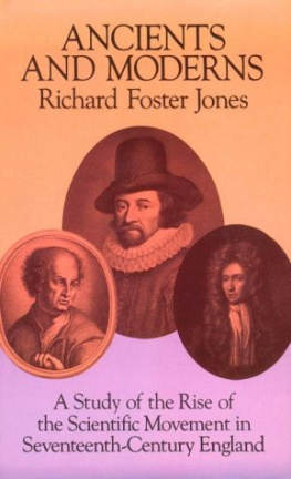 Richard Foster Jones - Ancients and Moderns (Washington University Studies.)